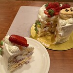 ラ・テイエ - クリスマスケーキ、断面
