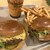 Mahaloha Burger - 料理写真:チーズバーガー　ポテト　コーラ