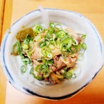 膳家 - ひね鶏ぽん酢（528円）