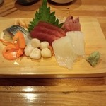 和風ダイニング神楽 - おまかせのお刺身盛り合わせ
