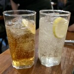 Hachijuurou - シェリーのソーダ割りを飲み比べてみた