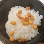 47都道府県レストラン 箕と環 - ドライ納豆は時間差で登場