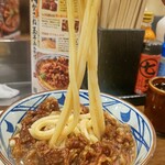 丸亀製麺 - 麺上げ