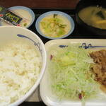 Matsuya - 得朝牛皿定食