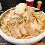 自家製太麺 ドカ盛 マッチョ - 