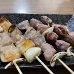 Sumibiyaki Memaru - 豚バラ、砂ずり、ハツ