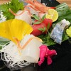 七園 - お造り5種盛り合わせ。