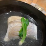 日本料理FUJI - えぼ鯛と海老芋まんじゅうのお椀