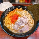 北海道らーめん おやじ - ◆おやじ麺 ¥950
            ◆大盛り ¥120
            ◆ライス(小) ¥120