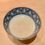 すし 良月 - 2023.11.  蛤出汁と海鼠腸