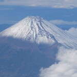 TOUYOUTEI - 今回のフライトで見えた富士山。伊丹空港行きなのでフライトレベルは低く、２万フィートくらいでした。
