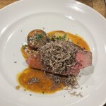 キャトルラパン　神戸三宮 - フィレ肉のグリルとサツマイモ