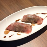 USHIHACHI - ロース芯の炙り寿司