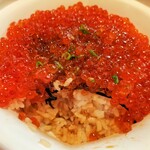 なか卯 - やっとご飯が見えた！