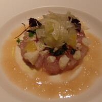 ラ・ロカンダ ザ・リッツ・カールトン京都 - 鮮魚のタルタル