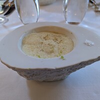 アルテリーベ - スープは柑橘系の香りと白子と蕪の食感が最高でした！