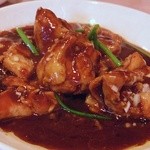 北京遊膳 - 鶏肉のブラックビーンズ炒め