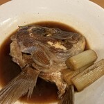 や台ずし - 真鯛かぶと煮