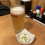 や台ずし - 生ビール