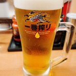 日高屋 - 生ビール