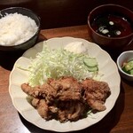 くし焼き　狄 - 竜田揚げ定食