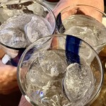 川庄 - 黒白波でカンパーイ♪