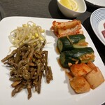 焼肉チャンピオン 池袋東武店 - ナムル盛り合わせ