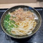 Honkakuha Hakata Udon Hasida Taikiti - 肉うどん