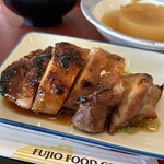Yawatashokudou - 鶏肉の照り焼き440円