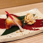 鮨 botan - 西京焼き、白子焼き