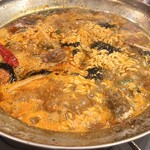 焼肉 スタミナ苑 - BLACKホルモンチゲ〜らーめん