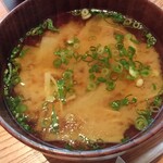 長野県 長寿食堂 - 味噌汁