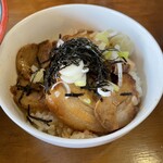 麺屋まる勝かっちゃんラーメン - (料理)チャーシュー丼