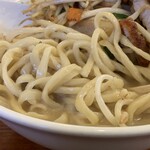 極濃湯麺 フタツメ - 「排骨タンメン」¥1000+「唐揚げセット」¥290