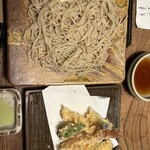 九つ井 - 天ざる蕎麦