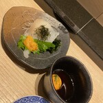 おたる政寿司 - イカソーメン