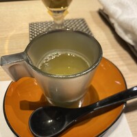 おたる政寿司 新宿店 - 生姜のスープ