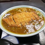 みすゞ庵 - カツカレーそば大盛り