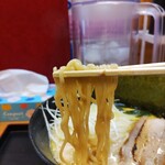 湯河原ラーメン - 箸上げ