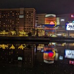 神戸焼肉かんてき - 前のパーキングからの風景