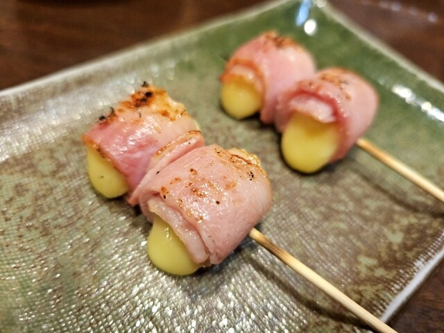 焼鳥花びし - 羽後牛島（焼き鳥）の写真