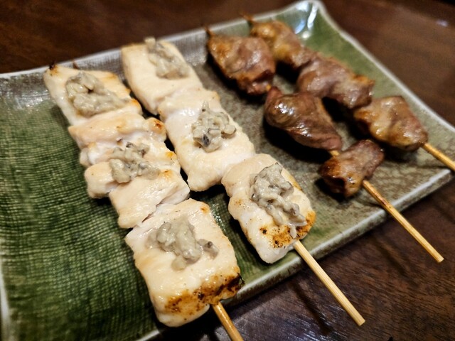 焼鳥花びし - 羽後牛島（焼き鳥）の写真