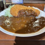 キッチン ニューほしの - 特薦ジャンボかつカレー