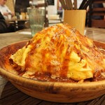 お一人様用すぱげてぃ専門店 ちゃっぷまん - オムナポ（300g）＋野菜増し