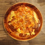 お一人様用すぱげてぃ専門店 ちゃっぷまん - オムナポ（300g）＋野菜増し