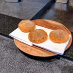 Florilege - 大根のパイ包み揚げプレゼンテーション☆これから仕上げます