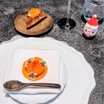 Florilege - ランチコースなのにクリスマスだからか2つともで嬉しい♪