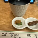 御膳蕎麦 雷門 田川 - 蕎麦湯割り