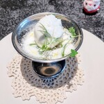 Florilege - ミルクパウダー振りかけられた仕上げあと。雪が降り積もったようですね(^^)