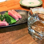 Bisutoro Shikibayashi - 日本酒　千代の光　１合　500円